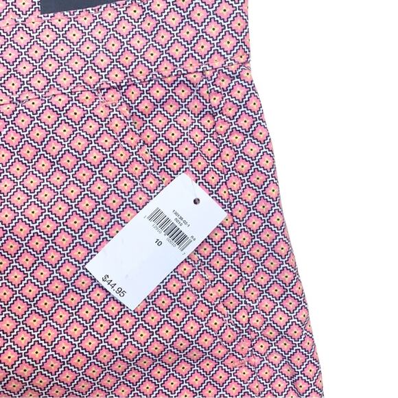 NWT Gap Low Rise Pink Print Summer Shorts Cotton Size 10 Pattern - Picture 5 of 9